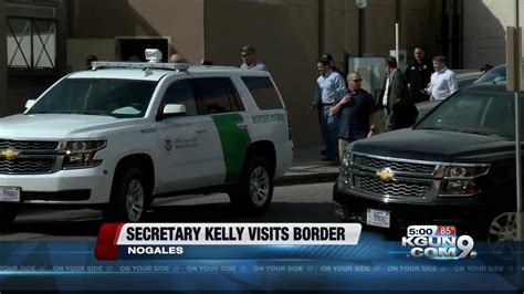Dhs Sec Kelly Gov Ducey Tour Border Ports