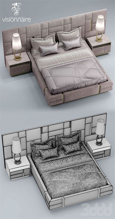 3d модели Кровати Кровать Visionnaire Beloved Luxury Bedroom Design