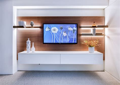 Triplo Hanging Media Is A Modern Elegant Solution For Any Space This