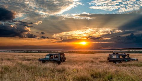 Horizon Sky Safari Africa Sunset Wallpapers Hd Desktop And Mobile Backgrounds