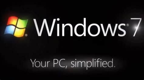 Windows 7 Logo Animation 4k Uhd 60fps Youtube