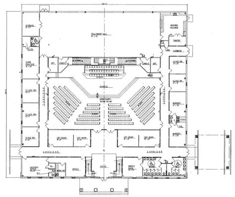 Church Building Floor Plans Floorplansclick