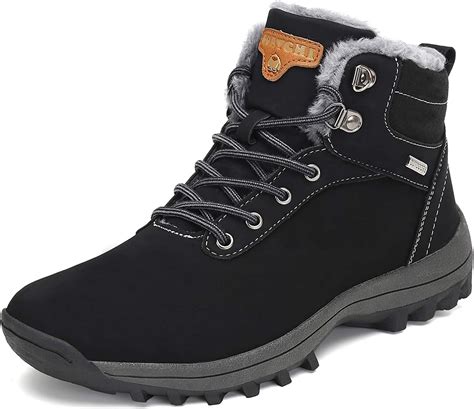 Mens Womens Winter Ankle Snow Hiking Boots Warm Water