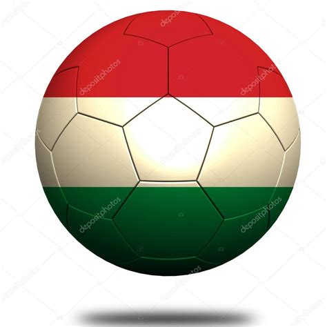Koop nu hongarije in de geomix voetbal shop. Hongarije voetbal — Stockfoto © tang90246 #37379193