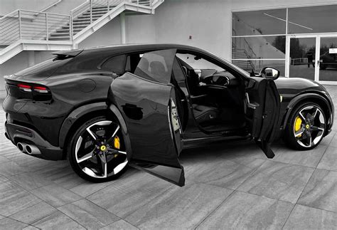 Ferrari Purosangue Black With A Naturally Aspirated V12 Auto Lux