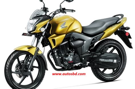 While the bike is equipped with a disc brake at the front and a drum brake at the rear as standard Honda CB Trigger Motorcycle Price in Bangladesh
