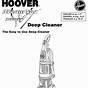 Hoover Steamvac F5914 901 Manual