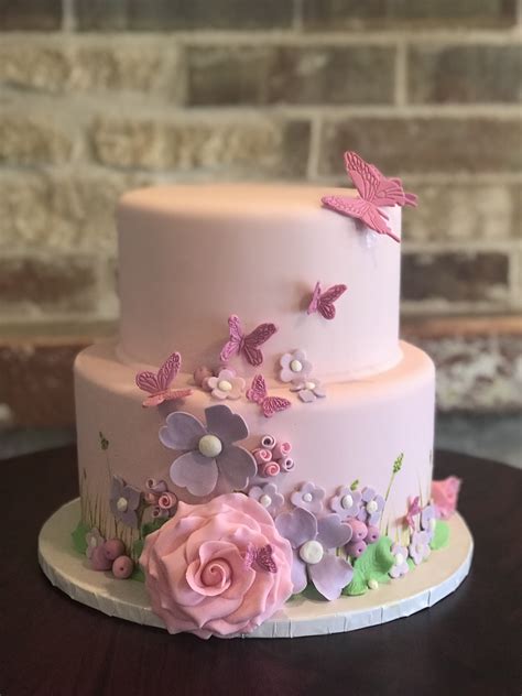 A Baby Shower Cake That Brings Some Sweet Spring Excitement