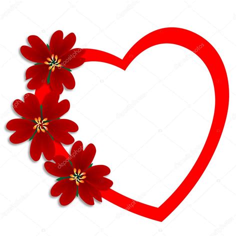 Imagem De Coração Com Flores