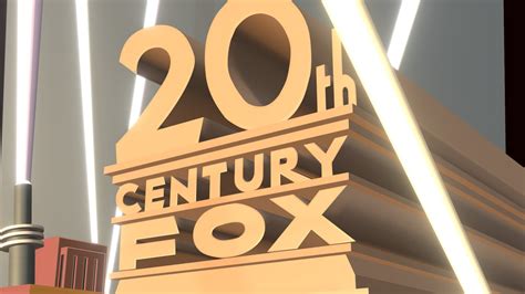 20th Century Fox Logo 1935 Widescreen Download Free 3d Model By Tcf