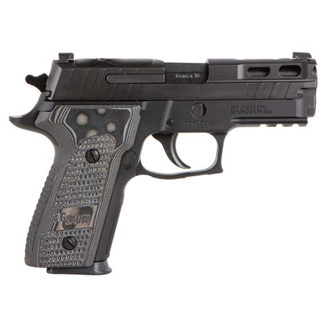 Sig Sauer P229 Pro Hga 9mm 39in Bbl Xr3 Black Hogue Blackgray Grips 3