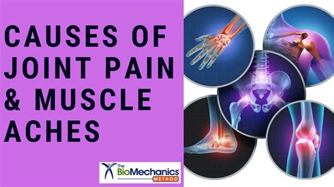 The Most Common Causes Of Joint Pain And Muscle Aches Youtube