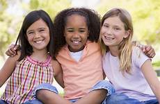 kids friends three parents help friend good young girl teach tips first sitting bullying their teaching two child childhood outdoors