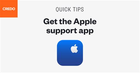 Three Handy Features In Apples New Support App Credo Mobile Blog