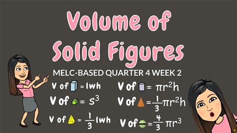 Volume Of Solid Figures Grade 6 Youtube