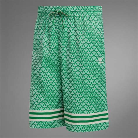 Women S Clothing Adicolor 70s Satin Shorts Green Adidas Kuwait