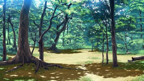 Anime Forest Backgrounds Wallpaper Cave