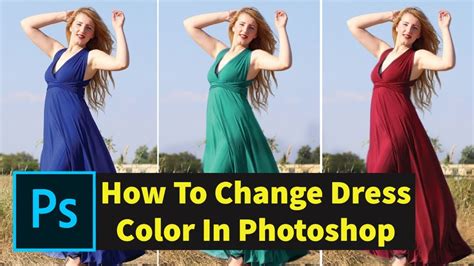 How To Change Dress Color In Photoshop Photoshop Tutorial Tech World Youtube