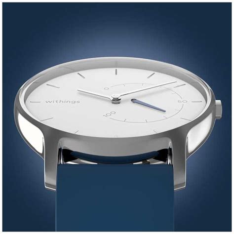 Withings Move Timeless Chic White Blue Silicone Hwa06m Timeless Chic Model 2 Ret Int First