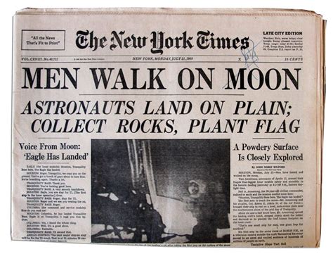 17 Newspaper Front Pages That Depict The Most Iconic Days In 20th