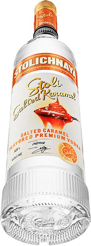 You can also drizzle caramel into the glass and add a soft caramel. STOLI® SALTED KARAMEL - Stoli® Vodka
