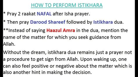 Istakhara In English Arabic And Urdu How To Perform Istikhara Dua