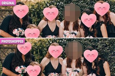 Bride Photoshops ‘badly Behaved’ Bridesmaid Out Of Her Wedding Pictures After She Turned Up
