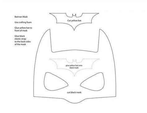 Paso A Paso Cómo Hacer Un Antifaz O Máscara De Batman Fácilmente
