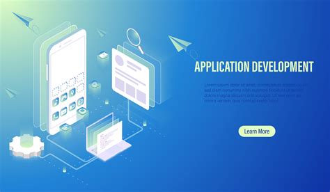 Mobile Application Development And Ui Ux Design Layout On Screen