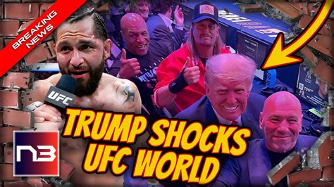 WATCH: Crowd Goes Wild as Trump CRASHES UFC 287 with Mike Tyson, Kid