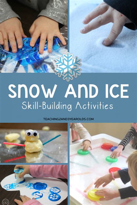 Preschool Winter Ideas With Snow And Ice