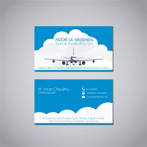 Business Card Design For Travel Agency Travel Logo Travel Usa India
