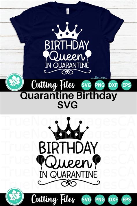 Download Birthday Queen in Quarantine - A School SVG Cut File ...