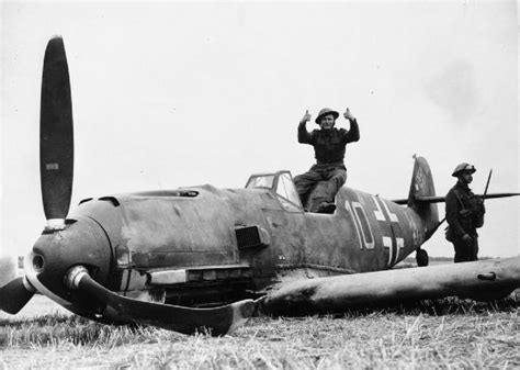 Amazing Pictures Of Shot Down Luftwaffe Planes During The Battle Of