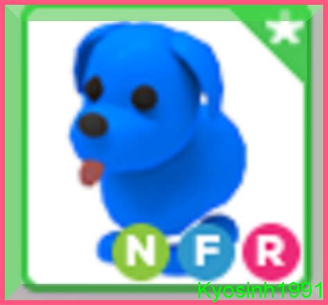 Roblox Adopt Me Neon Blue Dog Fly Ride Blue Dog Nfr Price 2024