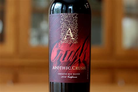 Apothic Crush Wine Review Honest Wine Reviews