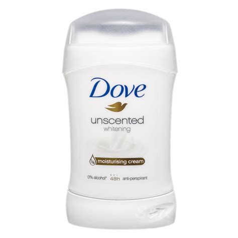 Dove Unscented Whitening Moisturizing Cream Deodorant 40g