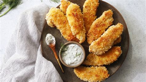 A lighter take on the classic chicken fingers that tastes as good as the deep fried version. The Case for Chicken Tenders - The New York Times