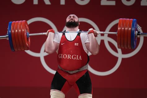 Talakhadze Breaks Weightlifting Records Syria Wins Medal