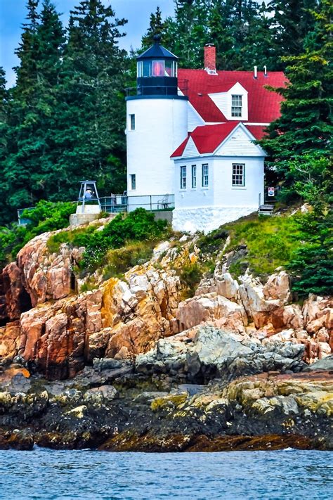 Maine Lighthouses And Beyond Bass Harbor Head Lighthouse To Enjoy My