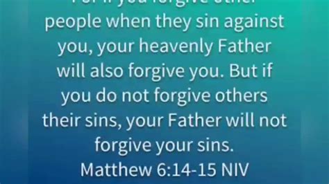 Forgive Others As Your Father Forgives Youtube