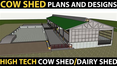 Cow Shed Plans And Designs Dairy Farm Business Cattle Shed Design Cow Shed Cow Shed