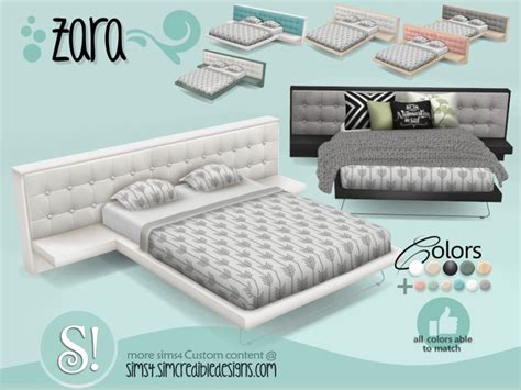 50 Cc Double Beds For The Sims 4 To Make Your Sims Bedroom Beautiful