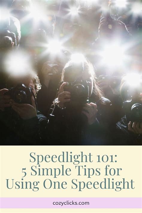 Speedlight 101 5 Simple Tips For Using One Speedlight How To Use