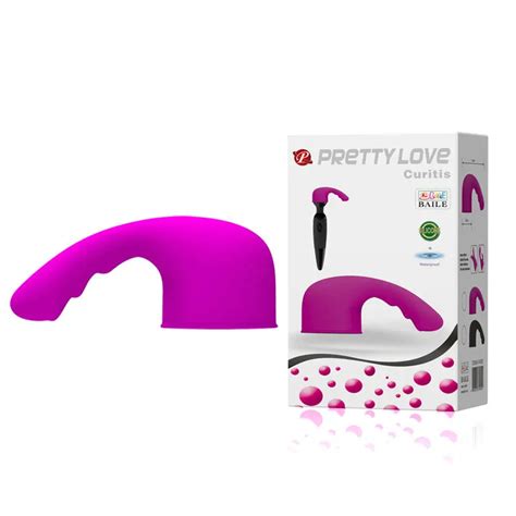 Prettylove Nozzle Sex Products Adult Silicone Cap For Magic Wand Massager Vibrators Accessories