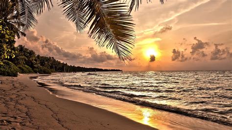 🥇 Beaches Sea Seaside Sunset Wallpaper 136509