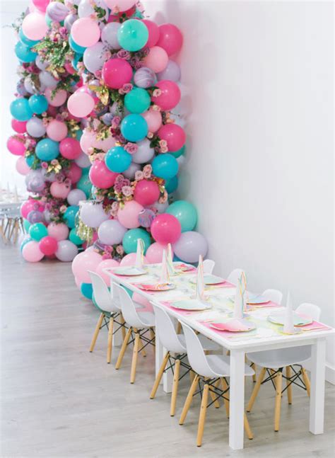 unicorn themed st birthday party