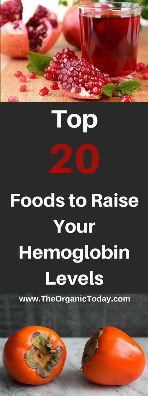 Top 20 Foods To Raise Your Hemoglobin Levels Healthy Healing Products