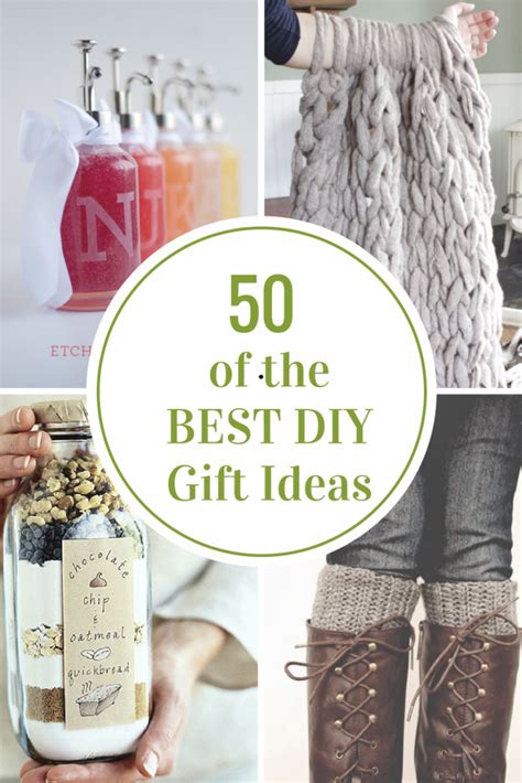 These diy gifts are super easy and affordable — plus, you'll score bonus points with your friends for creativity and thoughtfulness. 50 of the BEST DIY Gift Ideas - The Idea Room