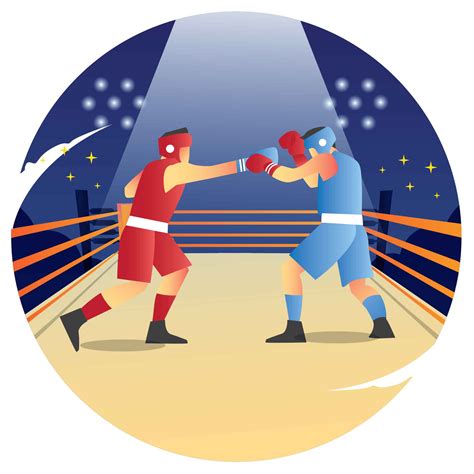 Free Boxing Illustration Ai
